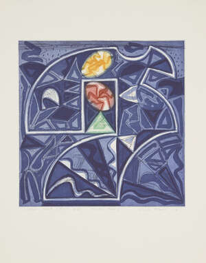 
	
		Gordon House, 
		British 1932-2004-
		 
		Mumbles, Pontardawe, Penrhos, 1984;
		portfolio...