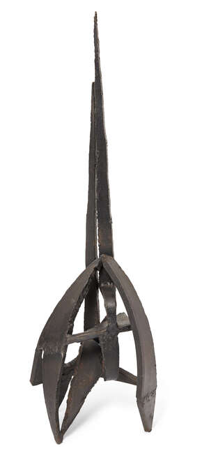 Ernst Eisenmayer,
Austrian/British 19202018 -
Untitled;
steel, H71 x W23 x D16 cm (ARR)