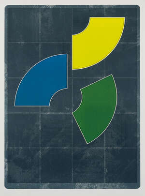 
	
		Gordon House, 
		British 1932-2004-
		 
		Quarter Yellow [Baro 120], 1978/79
		 
		