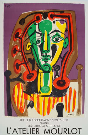 
	
		Pablo Picasso, 
		Spanish 1881-1973- 
		The Seibu Department Stores Ltd presente Les...