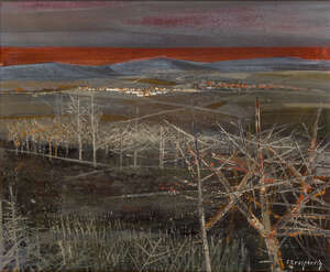 
	
		Claude Grosperrin, 
		
		France 1936  1977- 
		 
		 
		Coucher de Soleil sur La...