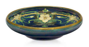 
	
		Walter Slater, a Shelley lustre ware dish
		c.1920, Printed factory marks, Walter Slater...