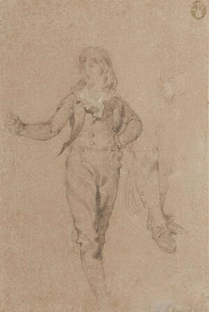 
	
		Sir Thomas Lawrence PRA, 
		British 1769-1830- 
		 
		Study of a boy; 
		 
		pencil...