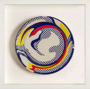 
	
		Roy Lichtenstein, 
		American 1923-1997- 
		 
		Paper Plate, 1969; 
		 
		screenprint in...