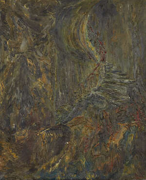 
	
		Thérèse Oulton, 
		British b.1953-
		 
		The Passions, no. 9;
		 
		oil on canvas,...