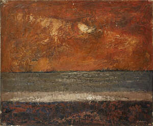 
	
		Ernst Eisenmayer, 
		Austrian/British 19202018 - 
		&nbsp;
		Seascape - Stormy, 1963; 
		&nbsp;
		