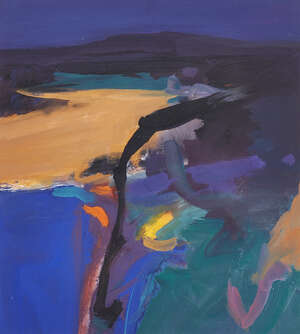 
	
		John Miller FRSA, 
		British 1931-2002 - 
		 
		Penwith Landscape; 
		 
		gouache on...