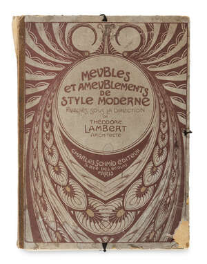 
	
		Theodore Lambert (b.1857), 
		 
		'Meubles Et Ameublements De Style Moderne' Art...