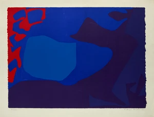 Patrick Heron CBE, British 1920-1999, Coloured Abstract,1973, silkscreen on wove, signed, dated and numbered 61/72 in pencil, from shapes and colours seri