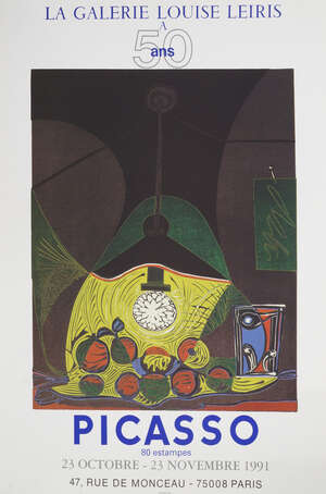 
	
		After Pablo Picasso, 
		Spanish 1881-1973- 
		Picasso - 80 estampes, La Galerie Louise...