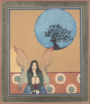
	
		Kiran Saeed (Pakistan), Hope, signed in Urdu and dated 07 lower centre right, watercolour...