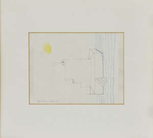
	
		Michael Pennie,
		British 1936-2019-
		 
		Gregynog, 1970;
		 
		pencil on paper,...