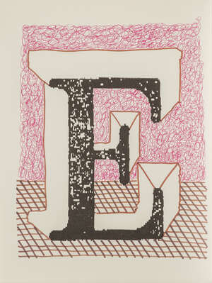 
	
		David Hockney and Stephen Spender, 
		British b.1937 and 1909-1995- 
		 
		Hockney's...