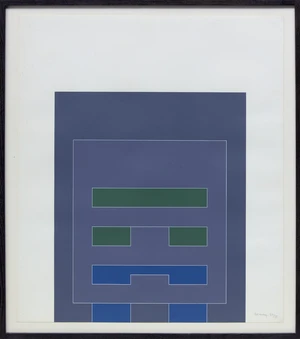 Robyn Denny,&nbsp;British 1930-2014,&nbsp;Untitled, from the Waddington Suite, 1968;&nbsp;screenprint in colours on...
