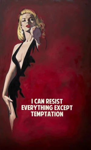 The Connor Brothers,&nbsp;British b.1968-&nbsp;
I can resist everything except temptation, 2019;&nbsp;
oil on...