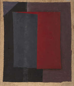 
	
		Peter Haigh, 
		British 1914-1994 - 
		 
		No. 11 - Abstract Composition red,grey,...