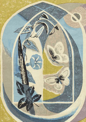 
	
		Edward Bawden R.A (1903-1989), screen-print on heavy cotton, a wall hanging
		c....