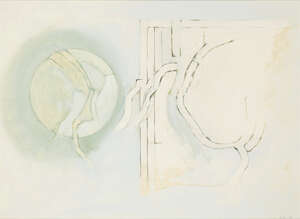 
	
		Adrian Heath, 
		British 1920-1992- 
		 
		Untitled abstract composition, 1967; 
		 
		