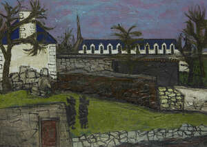 
	
		Claude Venard,
		French, 1913 1999- 
		 
		Nuns in a Garden;
		 
		oil on canvas,...