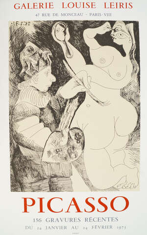 
	
		After Pablo Picasso, 
		Spanish 1881-1973- 
		Picasso 156 Gravures Recentes, Galerie...