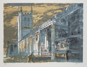 
	
		John Piper CH, 
		British 1903-1992- 
		 
		Long Melford Church [Levinson 336], 1982;...