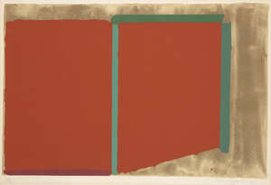 
	
		John Hoyland RA,
		British 1934-2011-
		 
		Reds, Greens, 1969;
		 
		screenprint in...