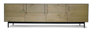 
	
		BDDW, a bronze and American Holly 'Lake Low' Credenza       
		c.2010    
		With...