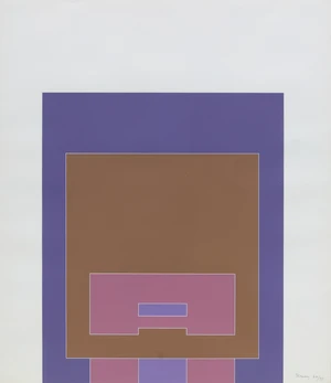Robyn Denny,&nbsp;British 1930-2014,&nbsp;Untitled, from the Waddington Suite, 1968;&nbsp;screenprint in colours on...