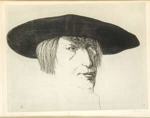 
	
		Leonard Baskin, 
		American 1922-2000-
		 
		Lucas V. Leyden [Fern & O'Sullivan 451],...
