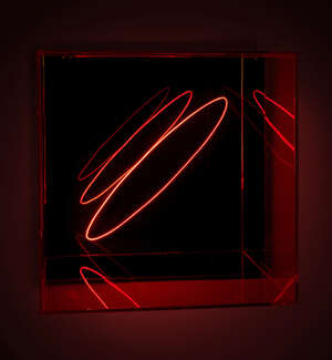 
	
		Ai Weiwei,
		Chinese b.1957-
		 
		Thinline, 2017;
		 
		acrylic-display case with a...