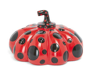 
	
		Yayoi Kusama, 
		Japanese b. 1929- 
		 
		Naoshima Red Pumpkin; 
		painted cast resin...