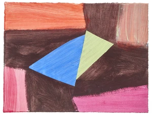 John Talbert McLean, British 1939-2019 - Untitled; acrylic on paper, 28.5 x 37.5 cm (unframed) (ARR) 