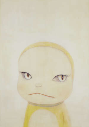 
	
		Yoshitomo Nara, 
		Japanese b.1959- 
		 
		DORAMICHAN's ribbon was taken by GIAN, 2002;...