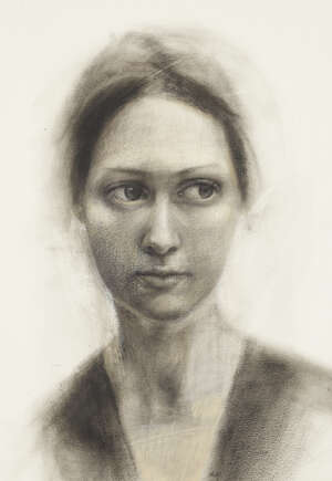 
	
		Denise Findlay, 
		Scottish b.1973- 
		 
		Classical; 
		 
		mixed media on paper,...