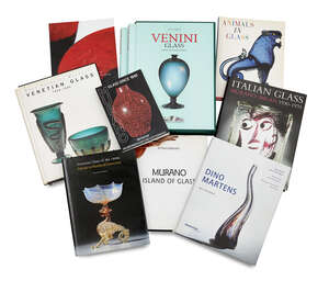 
	
		9 books  Italian glass
		Comprising: Venini Glass: Its History, Artists and Techniques....