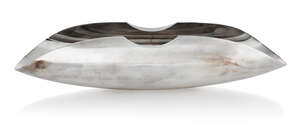 
	
		Lino Sabattini (Italian 1925-), a large plated dish 
		c.1970, stamped marks to base...