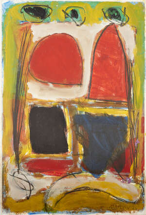
	
		Roy Turner Durrant, 
		British 1925-1998- 
		 
		Untitled composition; 
		 
		mixed...