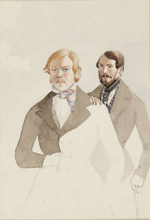 
	
		FranzColombari (Italian, 1813-1876), Unsuédoiset unaméricainde passage àTéhéran, circa...
