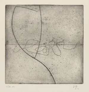 
	
		Victor Pasmore CH CBE,
		British 1908-1998-
		 
		 
		Untitled, 1972;
		 
		etching...