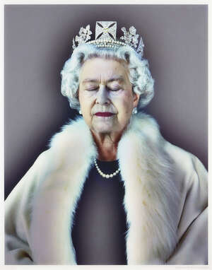 Chris Levine, Canadian b. 1960- Lightness of being, 2021;diasec-mounted giclée print on aluminium...