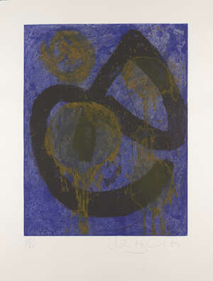 
	
		John Hoyland RA, 
		British 19342011 - 
		
		The Sorcerer; 1989; 
		 
		etching and...