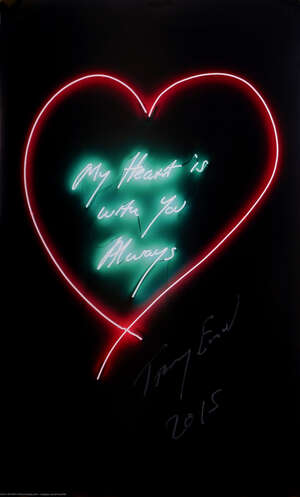 
	
		Tracey Emin CBE RA,
		British b.1963-
		 
		My Heart is Always with You & But Yea,...