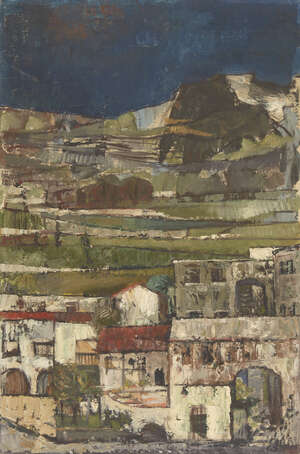 
	
		Ernst Eisenmayer, 
		Austrian/British 19202018 - 
		 
		The Village, Italy, 1974;...