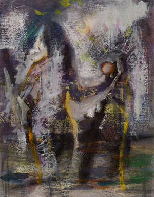 
	
		Anna Filimonova, Russian b.1985- Violinist; oil on board, 50x40.5cm (unframed)...