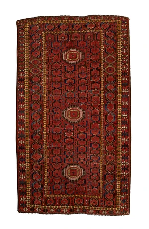 A Beshir Turkmen carpet, middle Amu Darya, second half 19th century,&nbsp;the central field with...