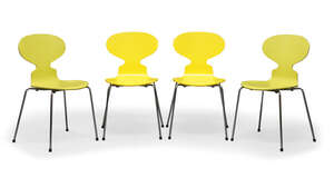 
	
		A set of four 'Ant chairs' manufactured by Fritz Hansen after Arne Jacobsen 
		c.2003,...