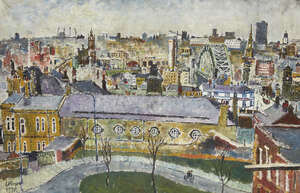 
	
		Charles Rogers, 
		British b.1930 - 
		 
		Tyne Bridge, Newcastle Upon Tyne, 1975;...