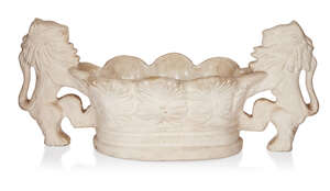 
	
		Constance Spry (1886-1960) for Fulham Pottery, 
		 
		Crown and Lion vase (first...