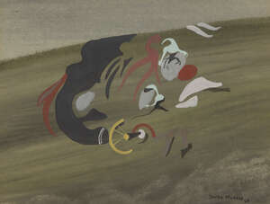 
	
		Conroy Maddox, 
		British 1912-2015 - 
		 
		On The Mountain Top, 1940; 
		 
		gouache...