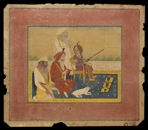 TO BE SOLD WITH NO RESERVE
Maharaja Duleep Singh seated on a chair holding a gun,&nbsp;North India,...